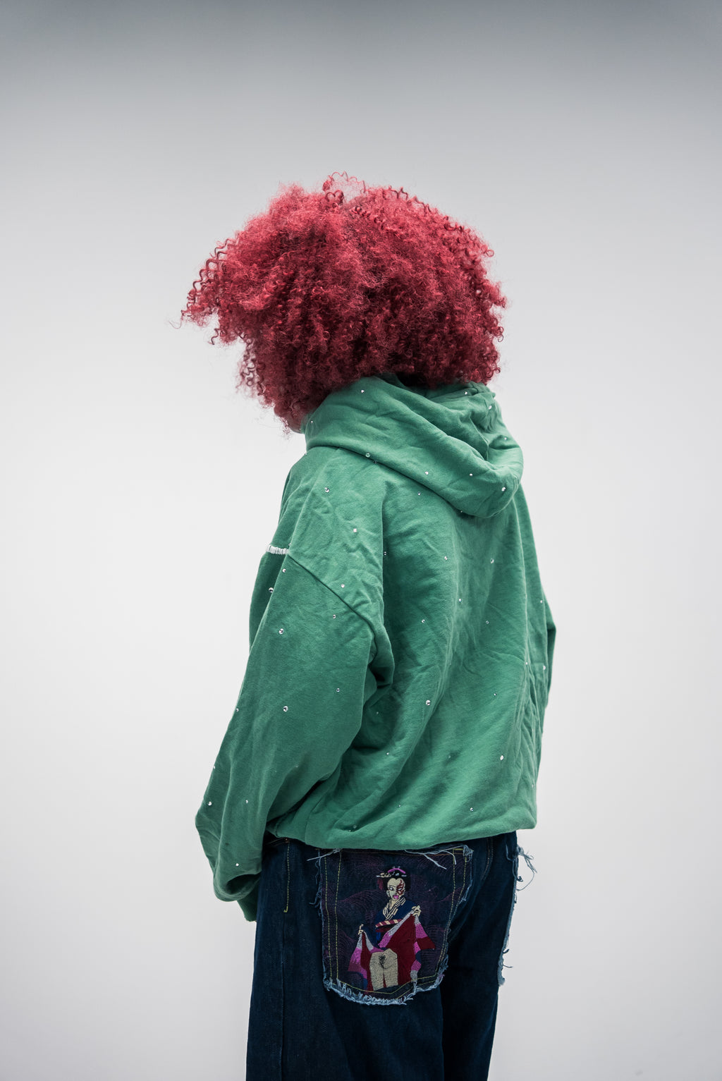 “Incredible hulk” Green hoodie