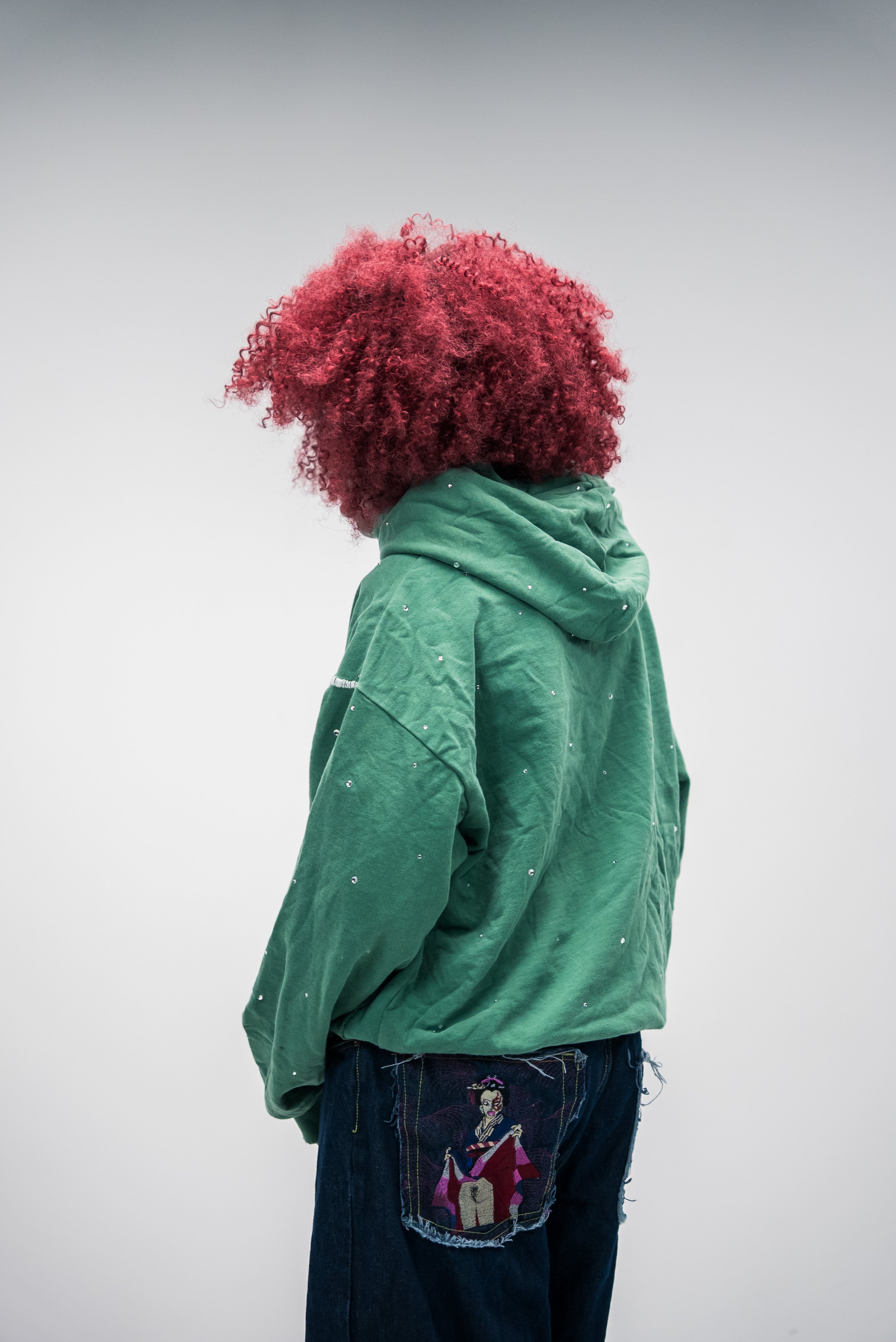 “Incredible hulk” Green hoodie