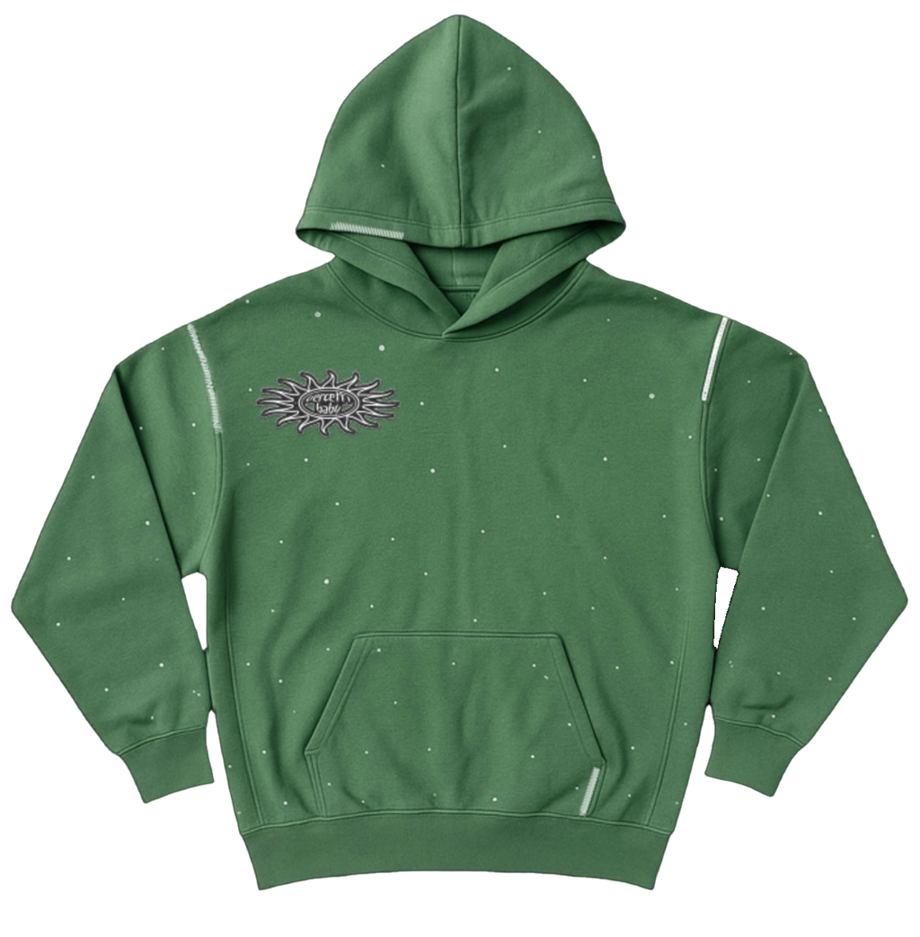 “Incredible hulk” Green hoodie
