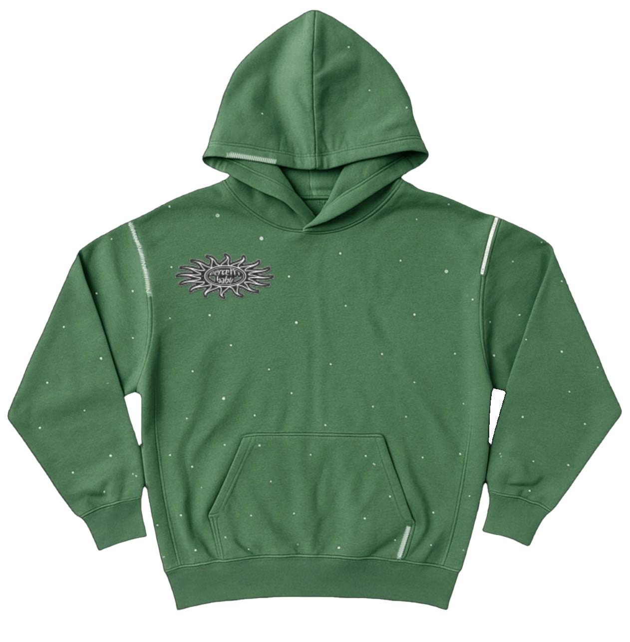 “Incredible hulk” Green hoodie